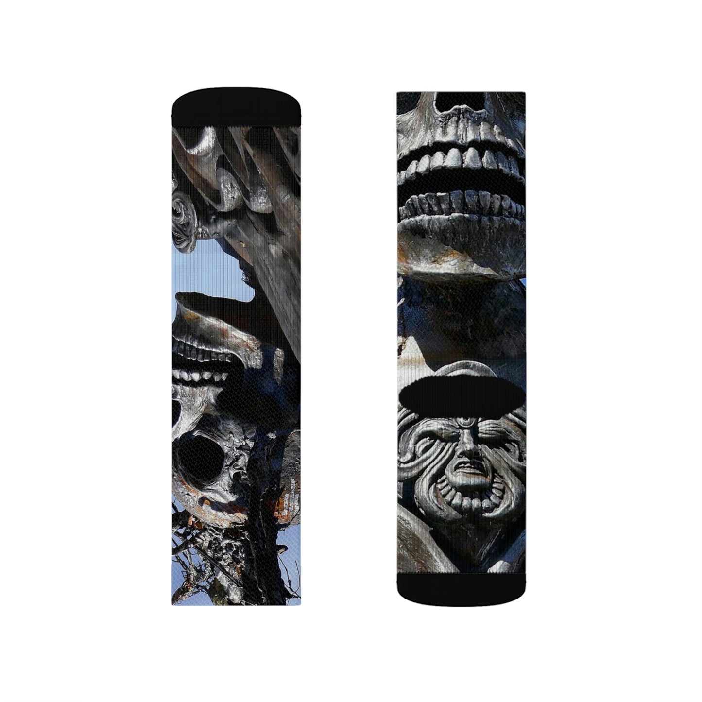 Skull Warriors - All-Over Print Socks - Fry1Productions