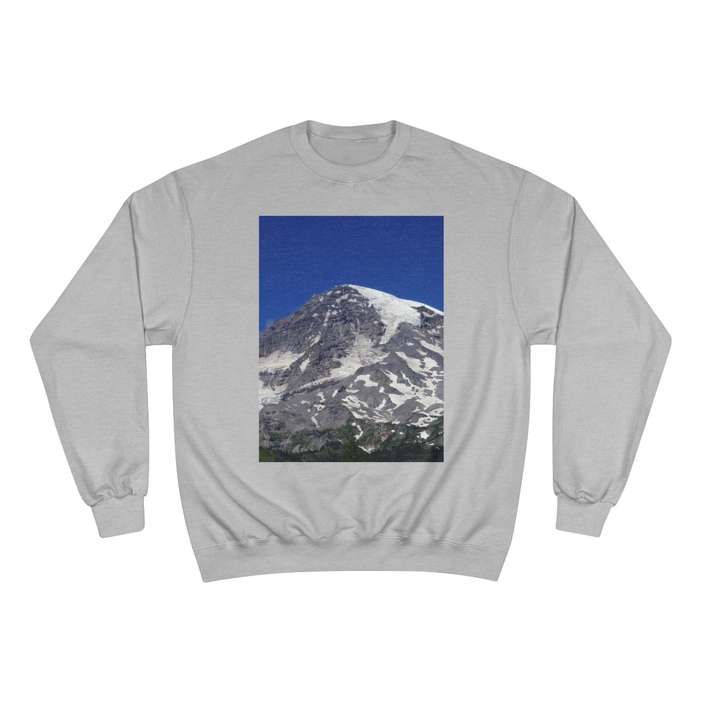 Majestic Mt. Rainier - Champion Sweatshirt - Fry1Productions