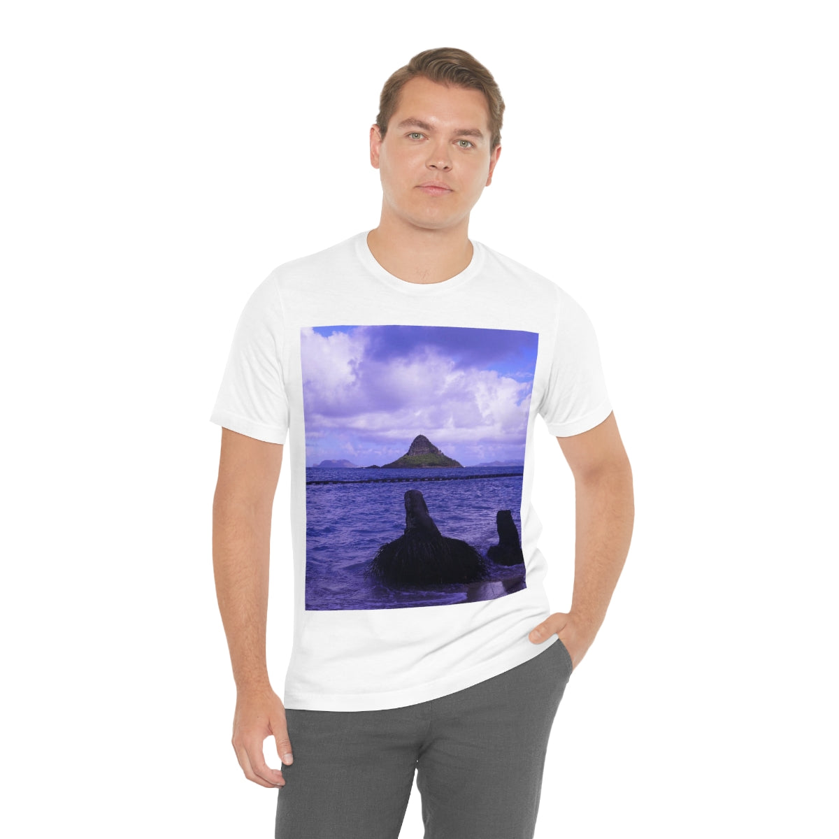 Wade To Chinaman's Hat - Unisex Jersey Short Sleeve T-Shirt - Fry1Productions