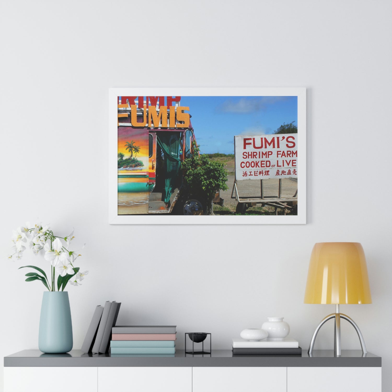 Kaulana Delights - Framed Horizontal Poster - Fry1Productions