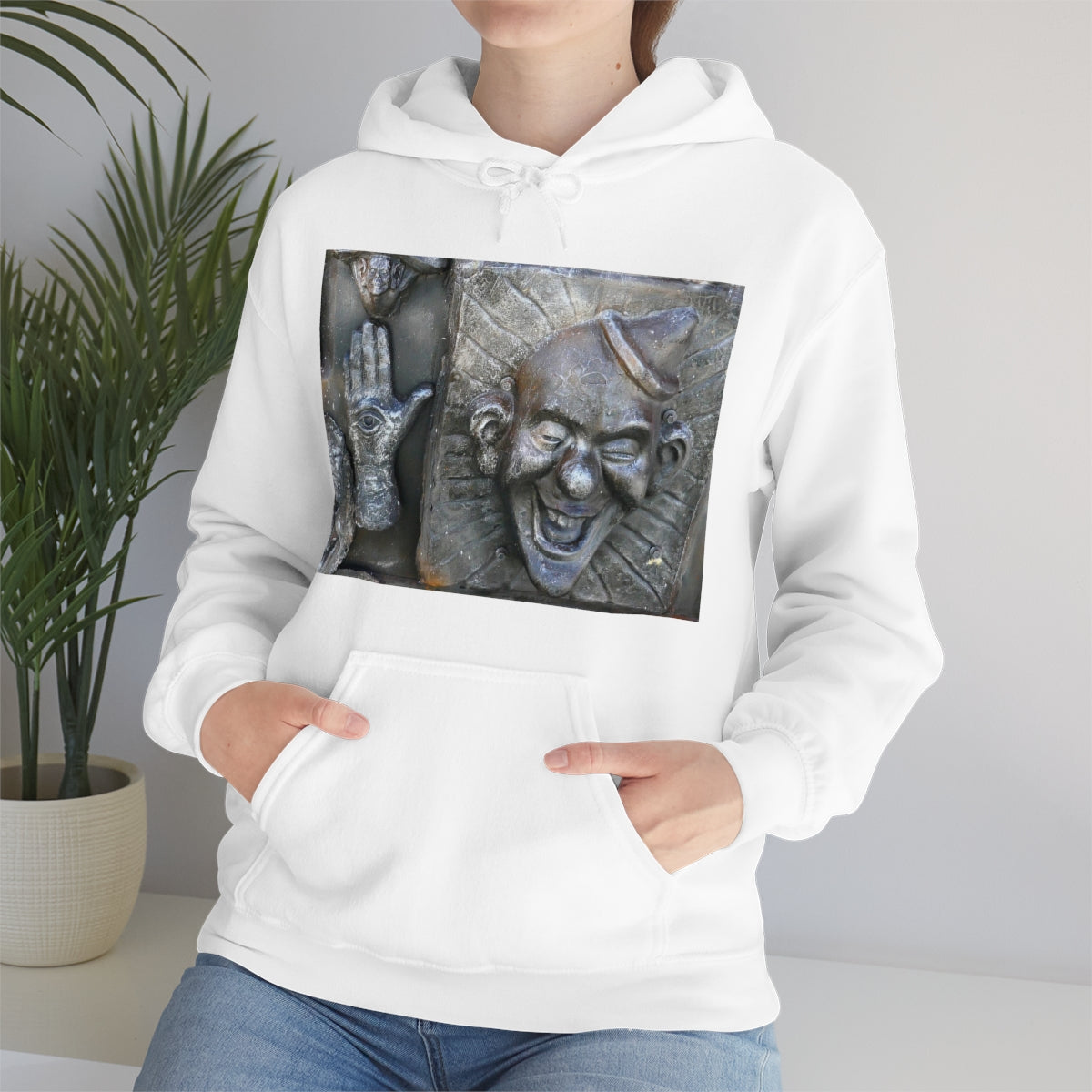 Cosmic Laughter - Unisex Heavy Blend Hooded Sweatshirt - Fry1Productions