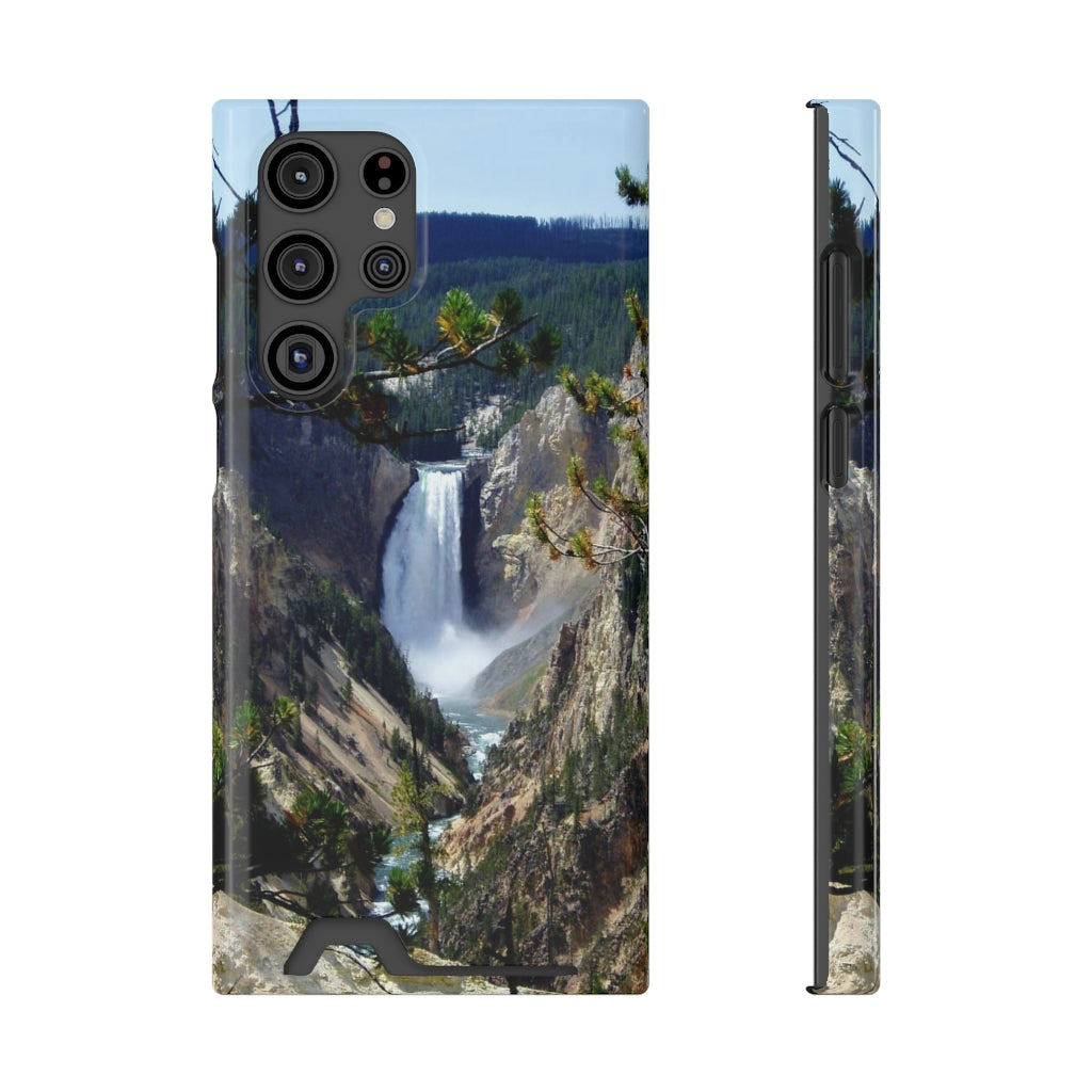 “Yellowstone's Splendor” - Galaxy S22 S21 & iPhone 13 Case With Card Holder - Fry1Productions