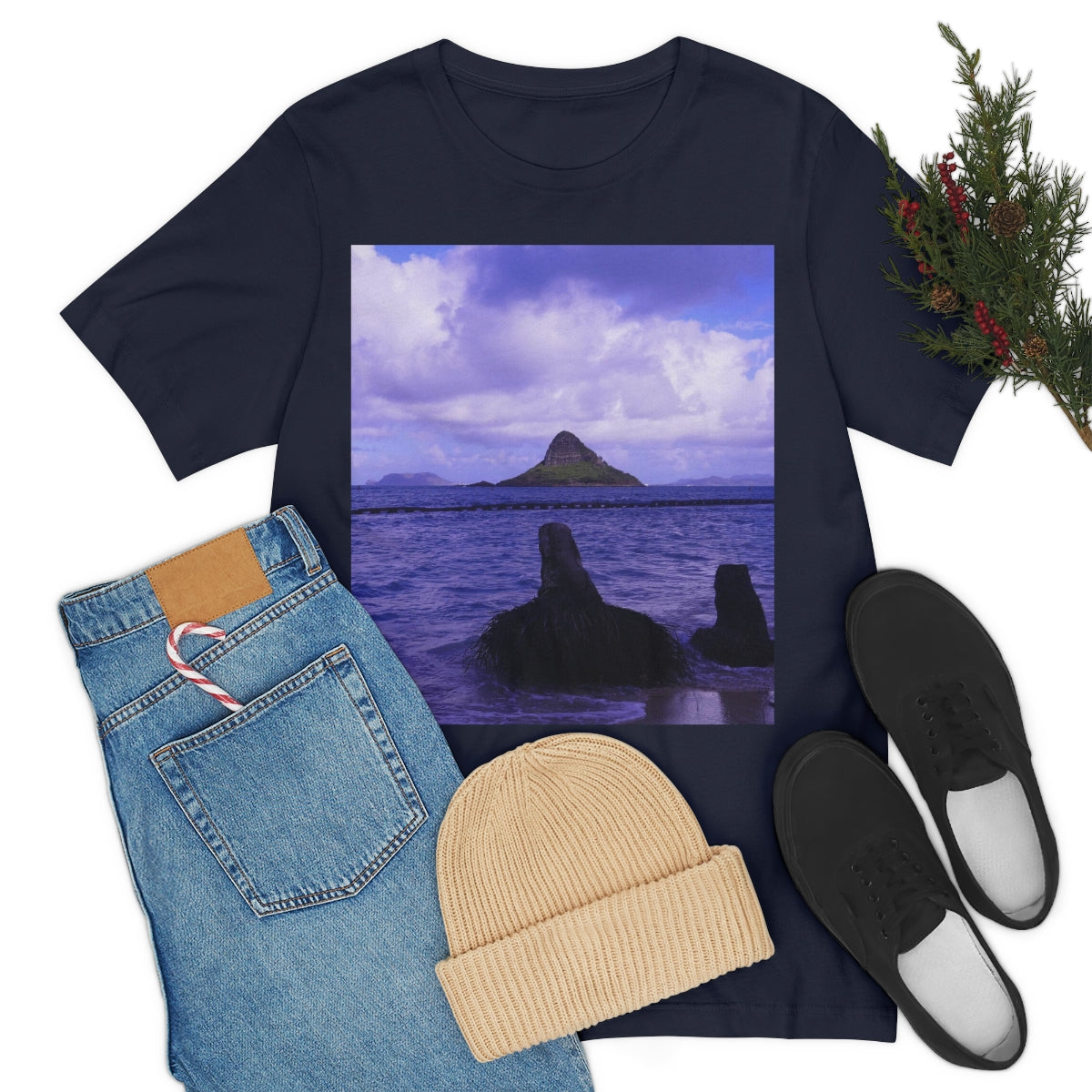 Wade To Chinaman's Hat - Unisex Jersey Short Sleeve T-Shirt - Fry1Productions