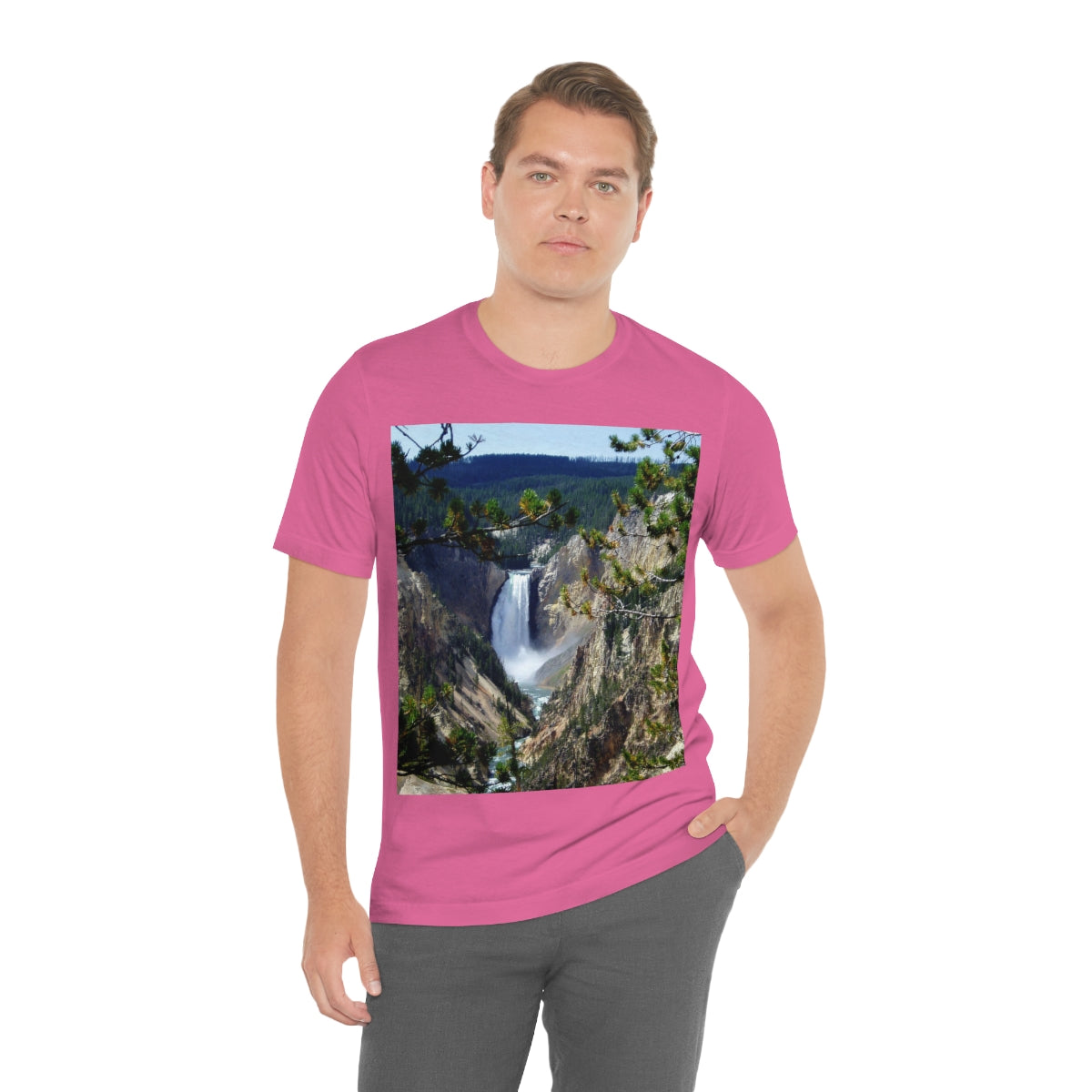 Yellowstone's Splendor - Unisex Jersey Short Sleeve T-Shirt - Fry1Productions