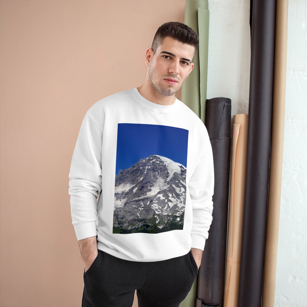 Majestic Mt. Rainier - Champion Sweatshirt - Fry1Productions