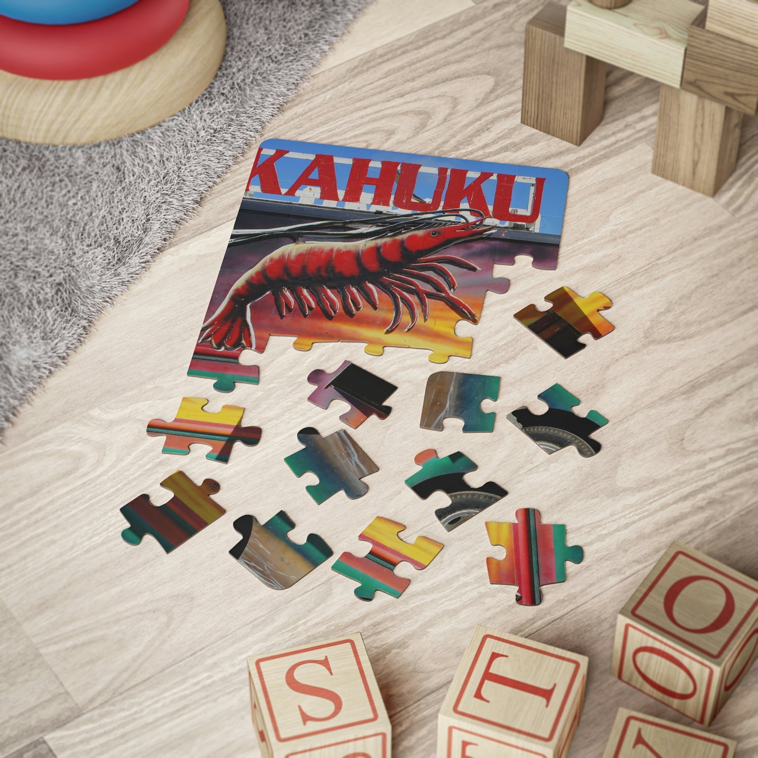 Kahuku Kai - Kids' Puzzle, 30-Piece - Fry1Productions