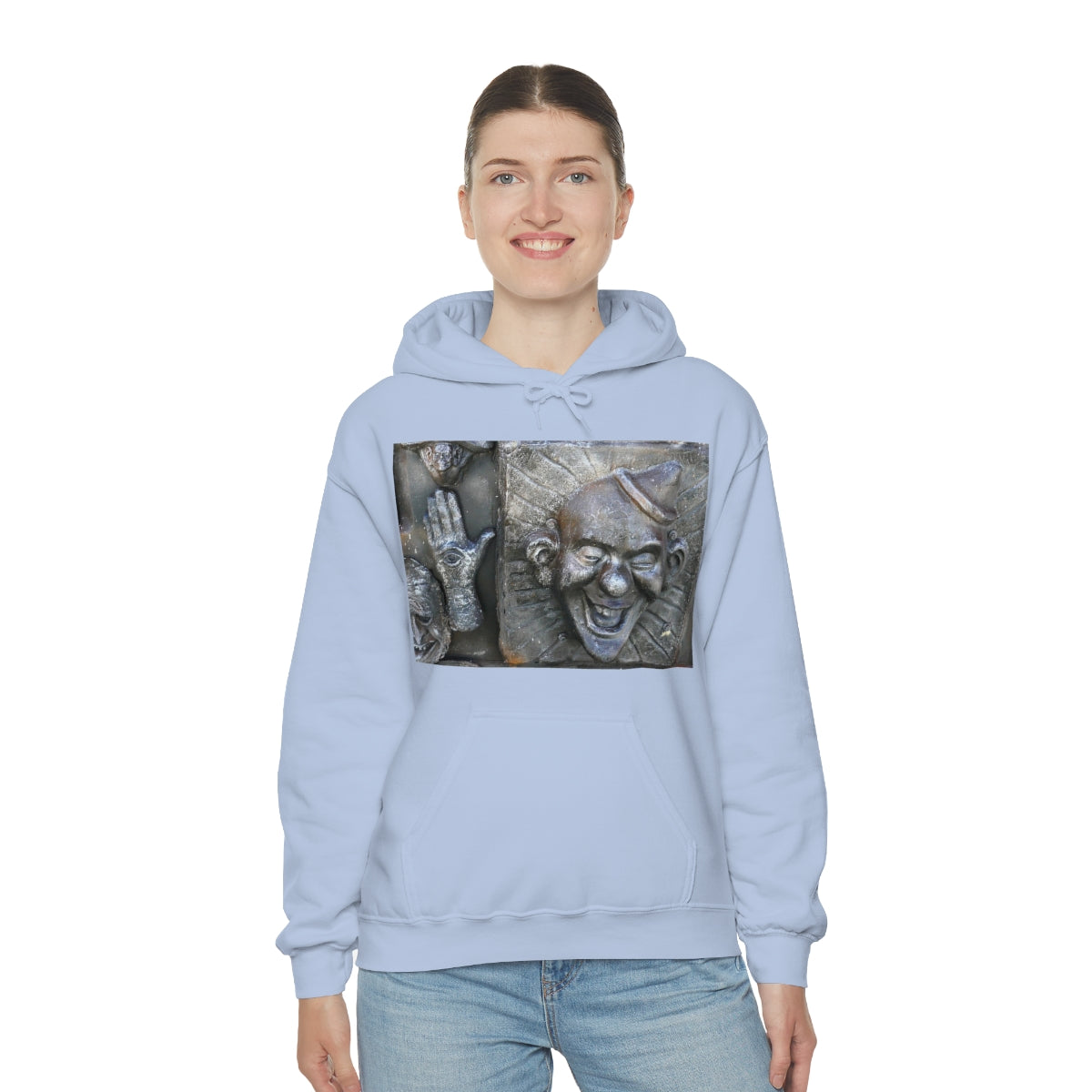 Cosmic Laughter - Unisex Heavy Blend Hooded Sweatshirt - Fry1Productions