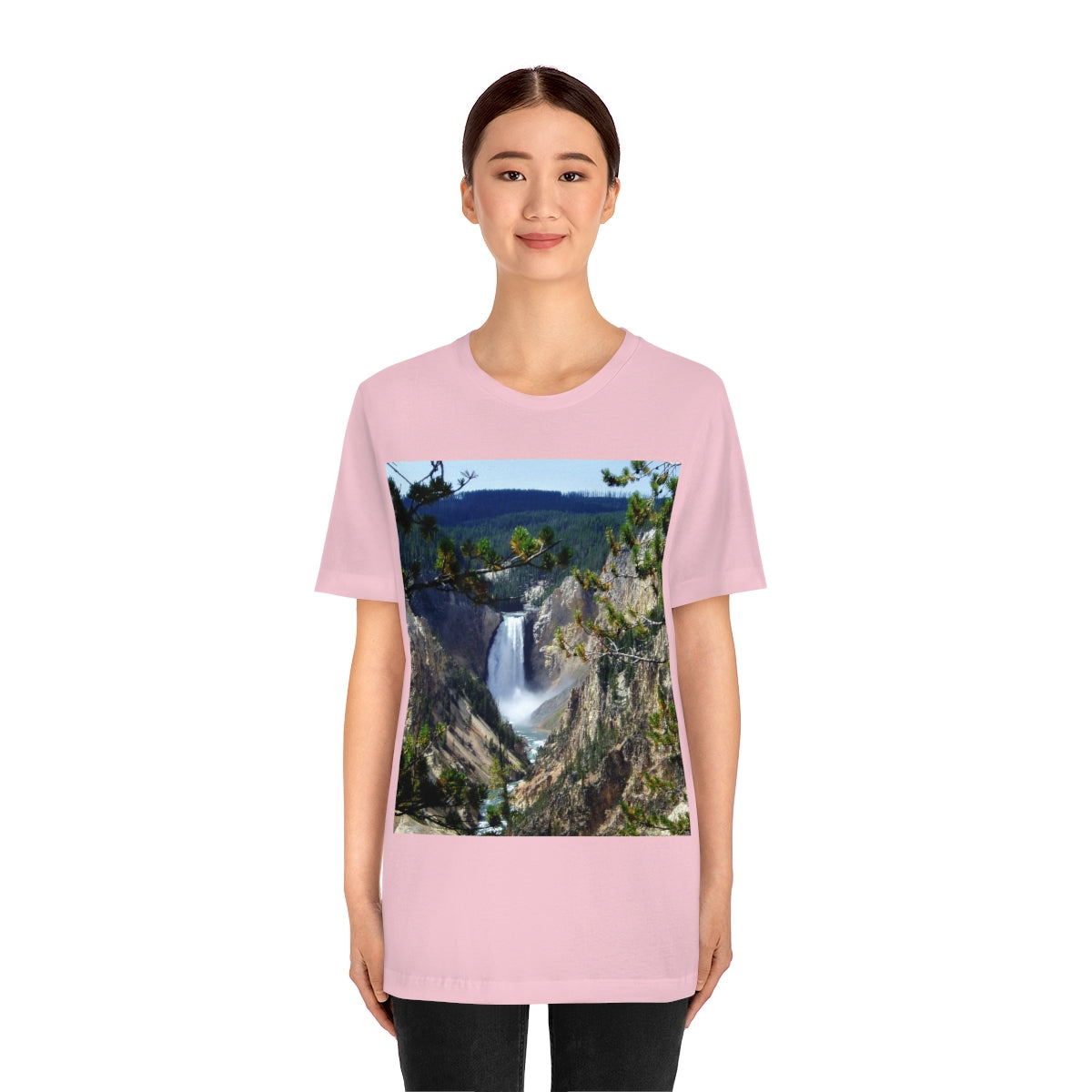 Yellowstone's Splendor - Unisex Jersey Short Sleeve T-Shirt - Fry1Productions