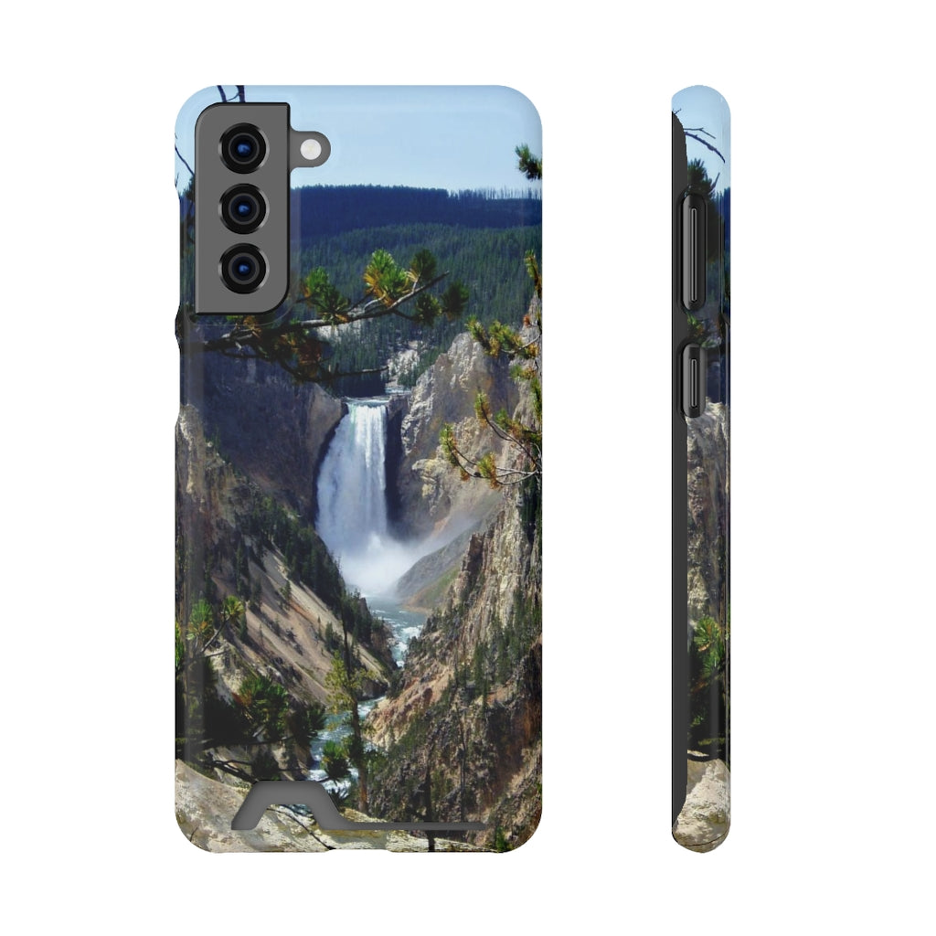 “Yellowstone's Splendor” - Galaxy S22 S21 & iPhone 13 Case With Card Holder - Fry1Productions