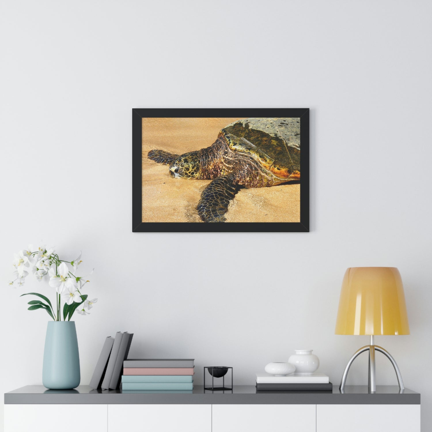Glistening Journey - Framed Horizontal Poster - Fry1Productions
