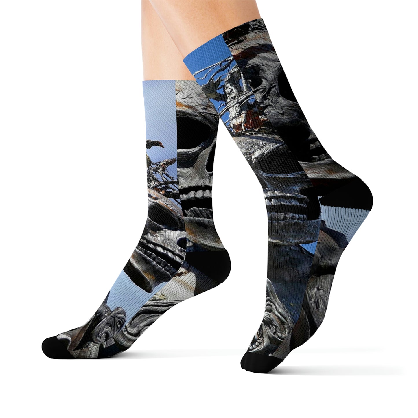 Skull Warriors - All-Over Print Socks - Fry1Productions