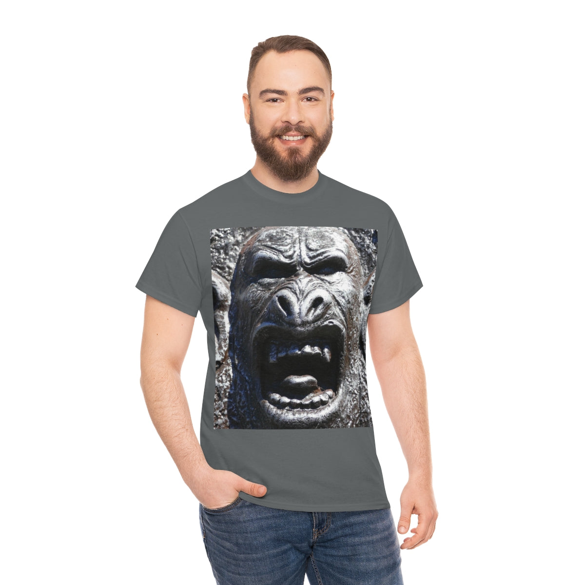 Frenzy Scream - Unisex Heavy Cotton Tee - Fry1Productions