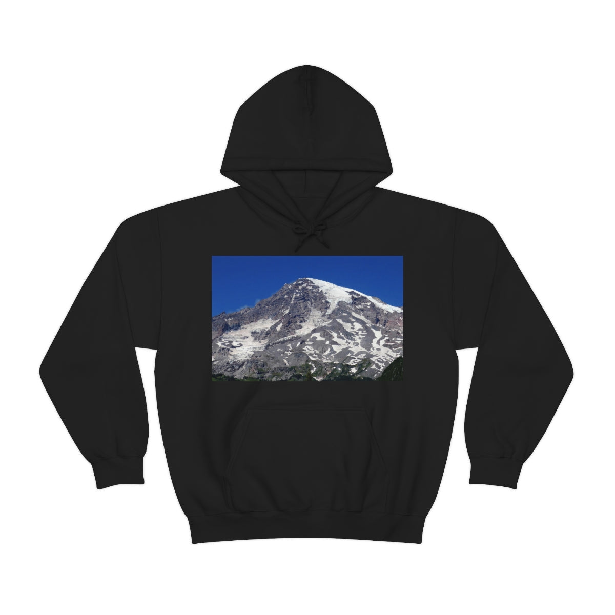 Majestic Mt. Rainier - Unisex Heavy Blend Hooded Sweatshirt - Fry1Productions