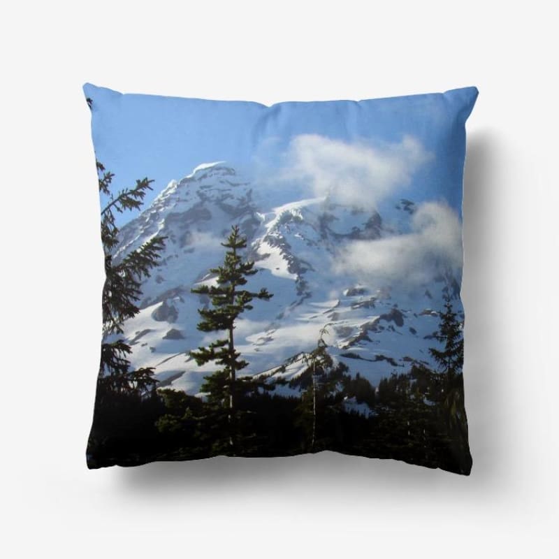 Belay On - Hypoallergenic Throw Pillow - Fry1Productions