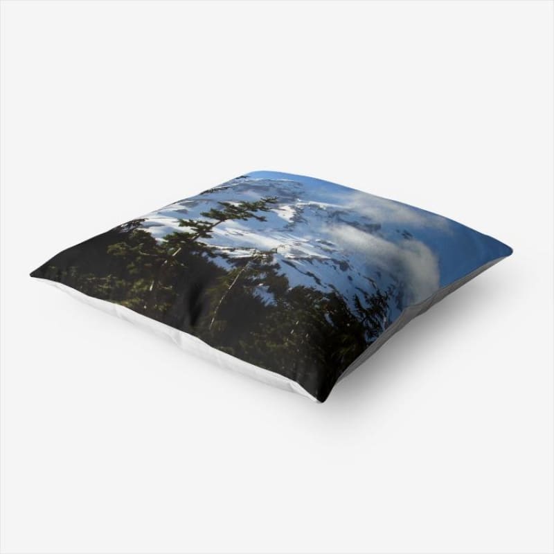 Belay On - Hypoallergenic Throw Pillow - Fry1Productions