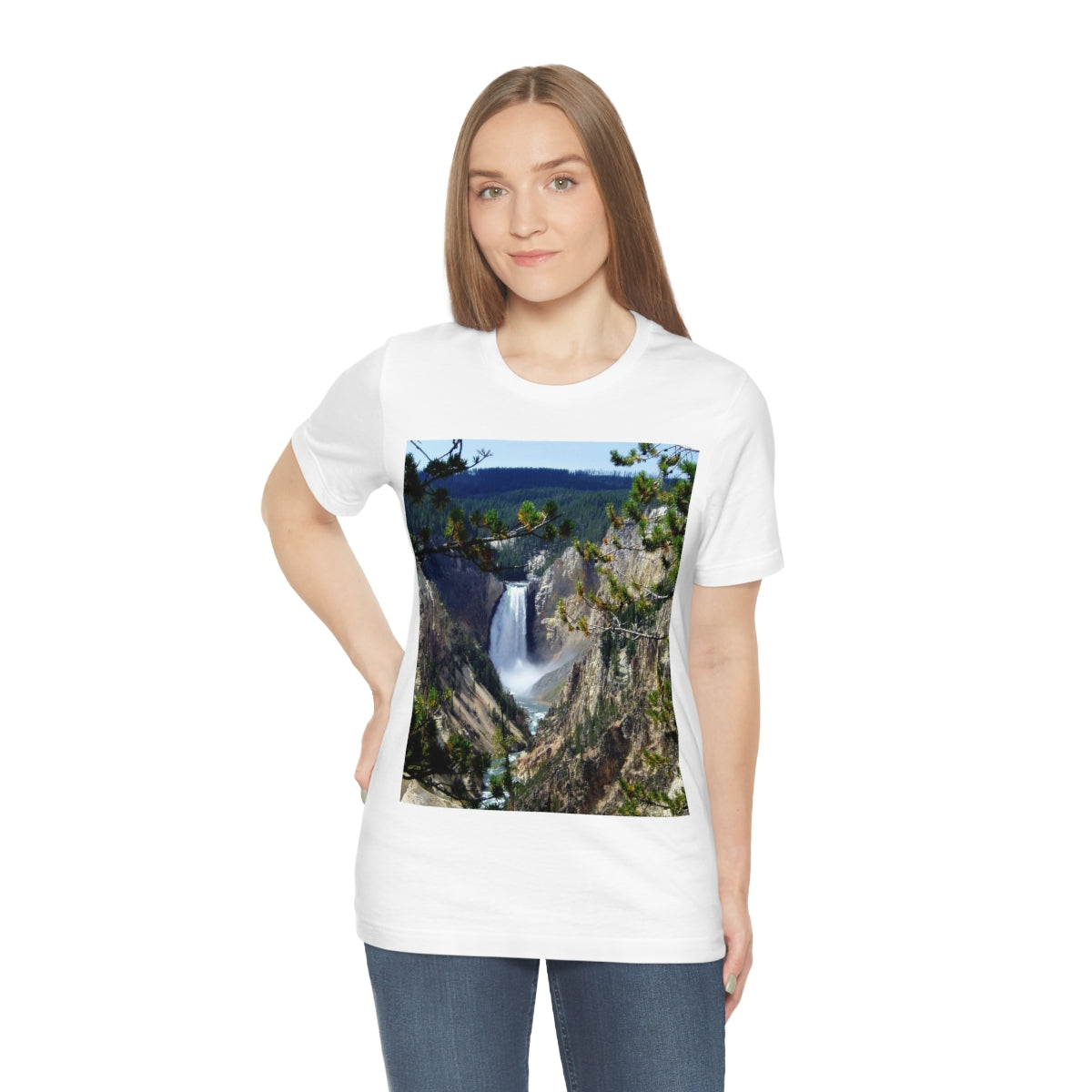 Yellowstone's Splendor - Unisex Jersey Short Sleeve T-Shirt - Fry1Productions