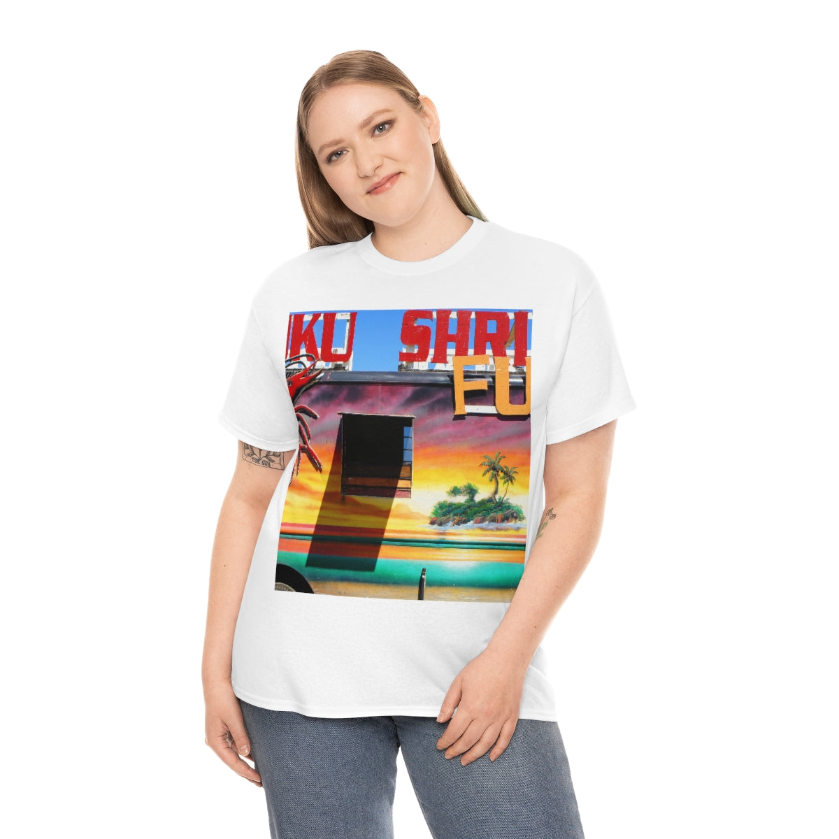 Island Love - Unisex Heavy Cotton Tee - Fry1Productions