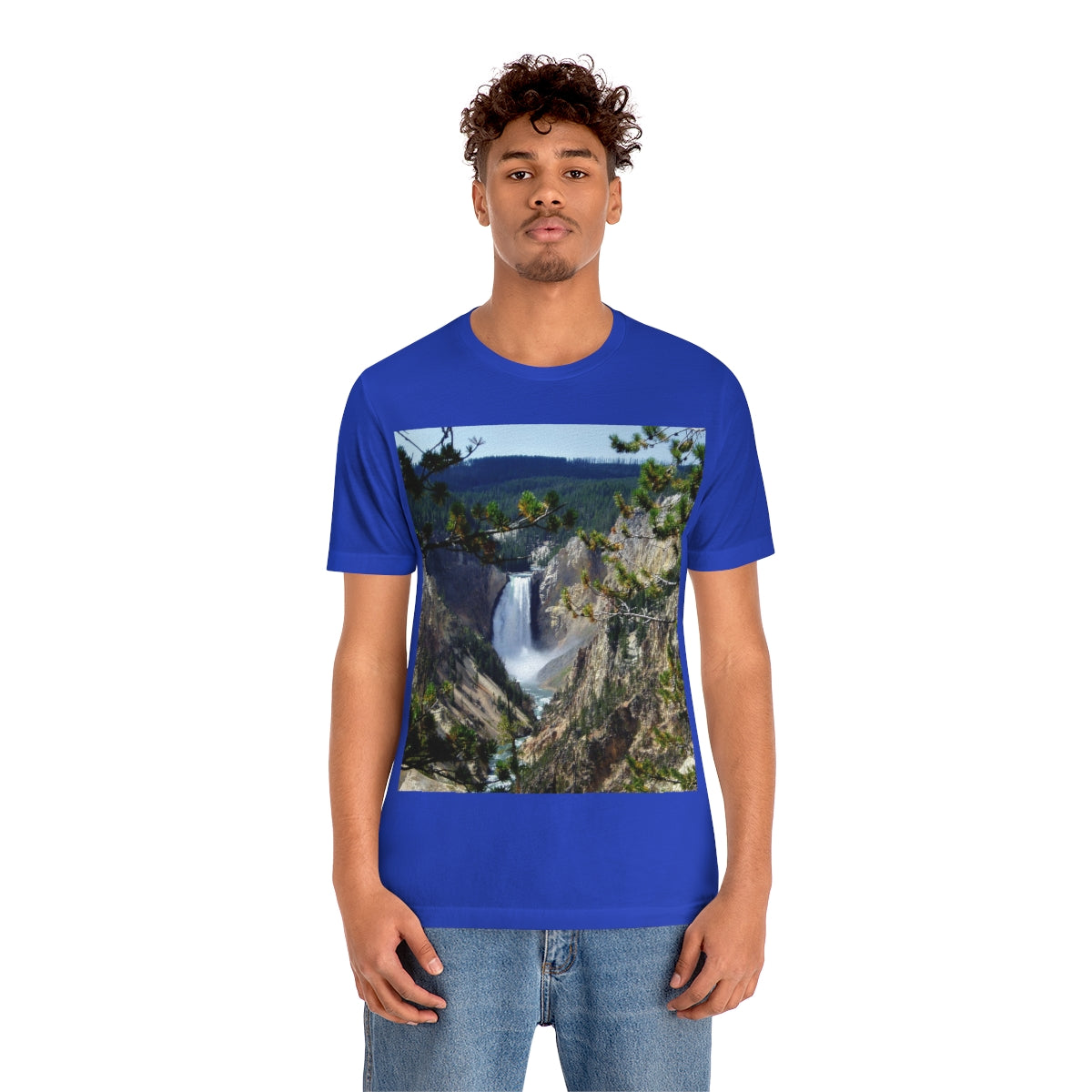 Yellowstone's Splendor - Unisex Jersey Short Sleeve T-Shirt - Fry1Productions