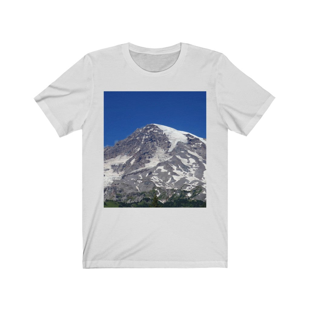 "Majestic Mt. Rainier" - Unisex Jersey Short Sleeve T-Shirt - Fry1Productions