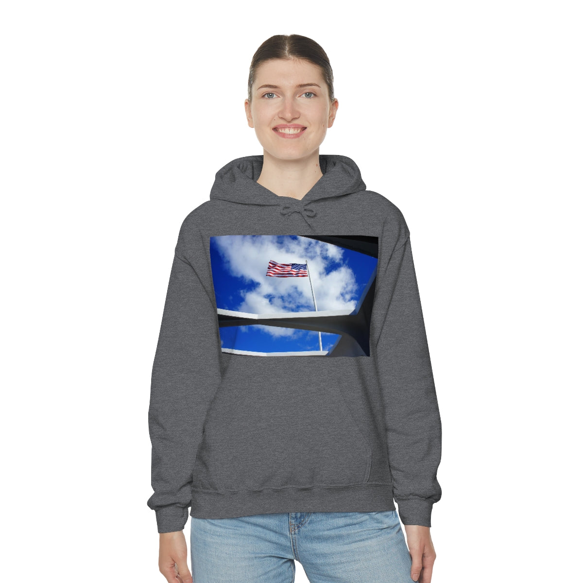 Bravery Honored Forever - Unisex Heavy Blend Hooded Sweatshirt - Fry1Productions