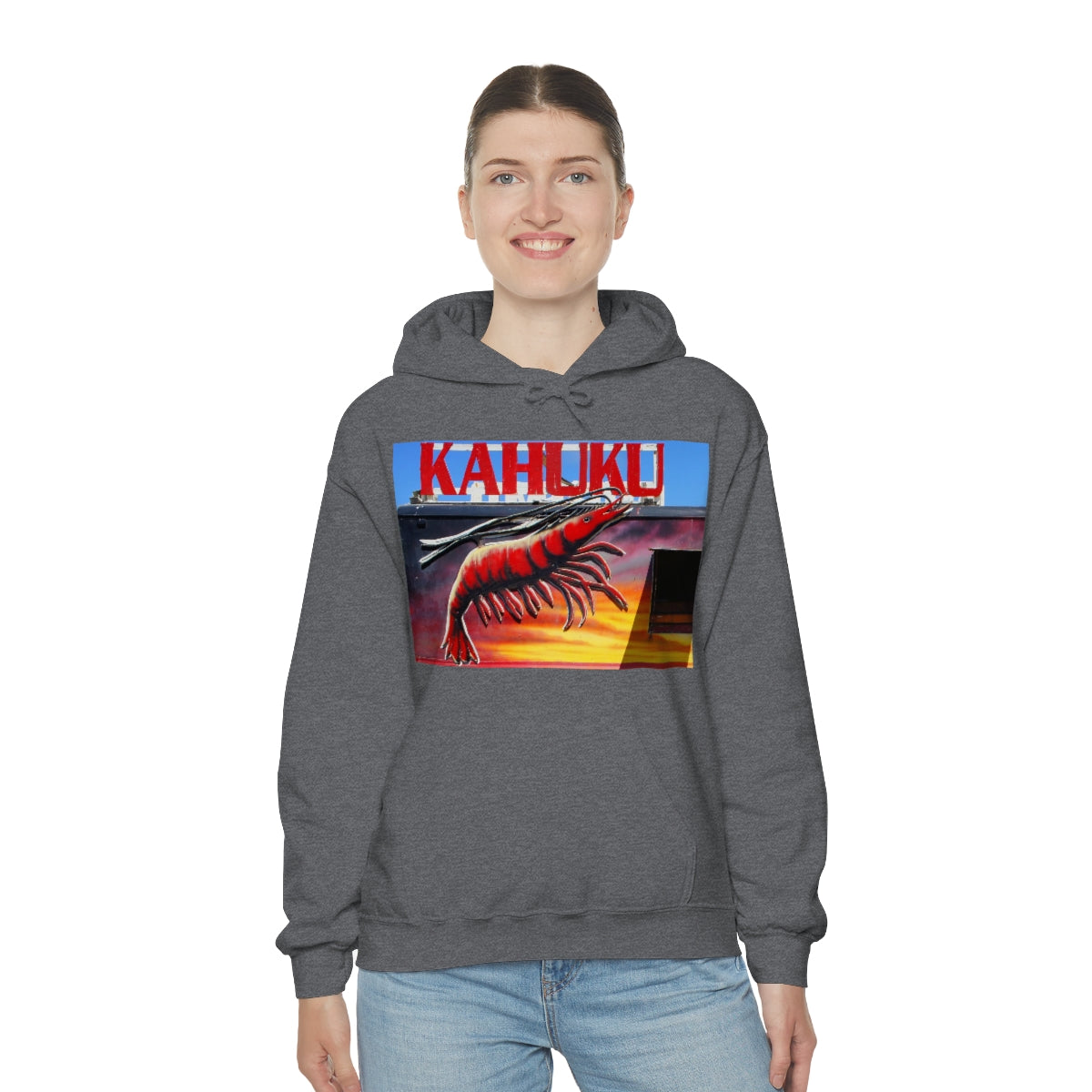 Kahuku Kai - Unisex Heavy Blend Hooded Sweatshirt - Fry1Productions