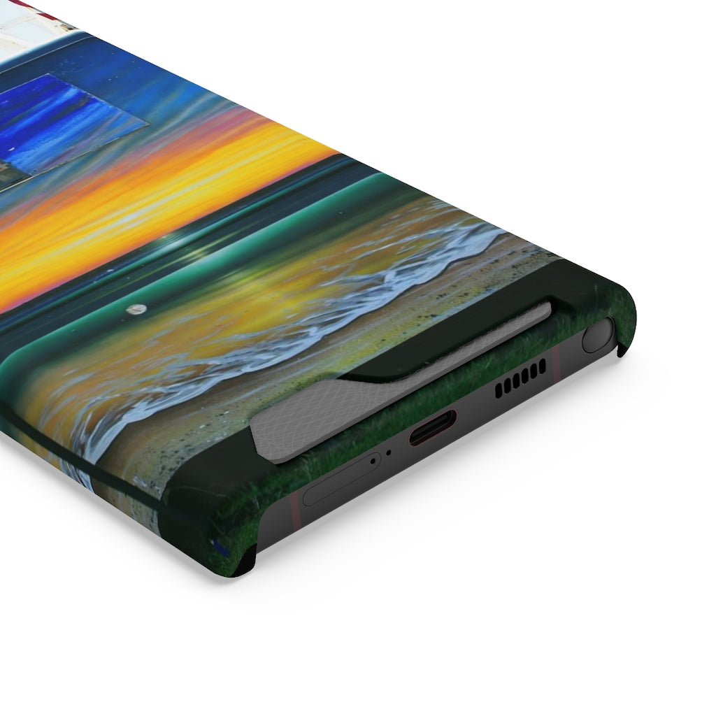 "Fumis Aloha" - Galaxy S22 S21 & iPhone 13 Case With Card Holder - Fry1Productions