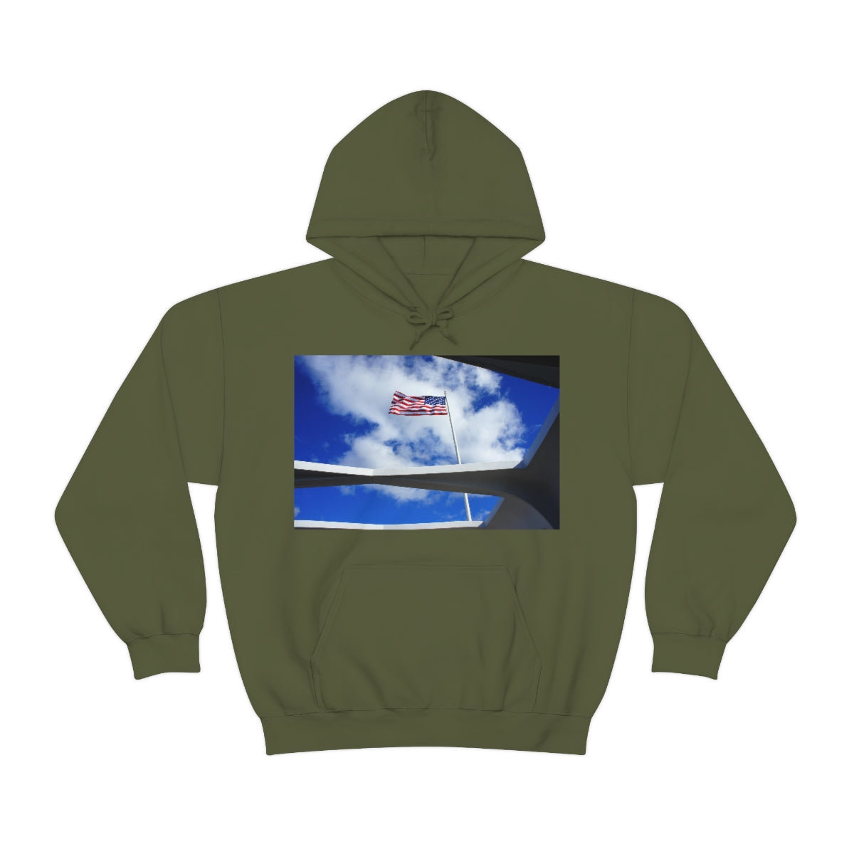 Bravery Honored Forever - Unisex Heavy Blend Hooded Sweatshirt - Fry1Productions