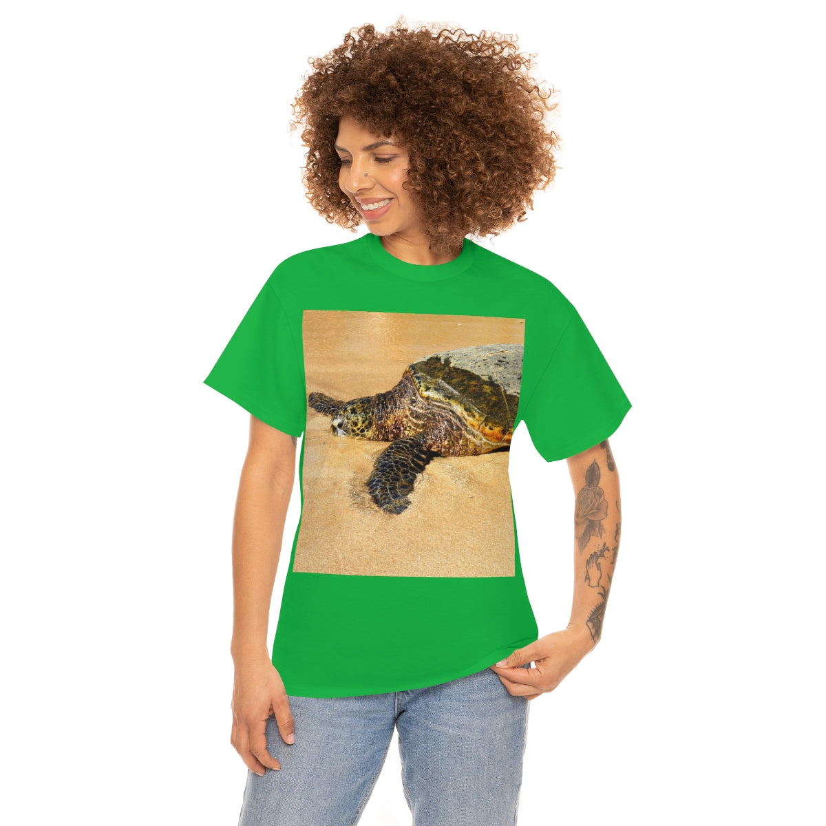 Glistening Journey - Unisex Heavy Cotton Tee - Fry1Productions