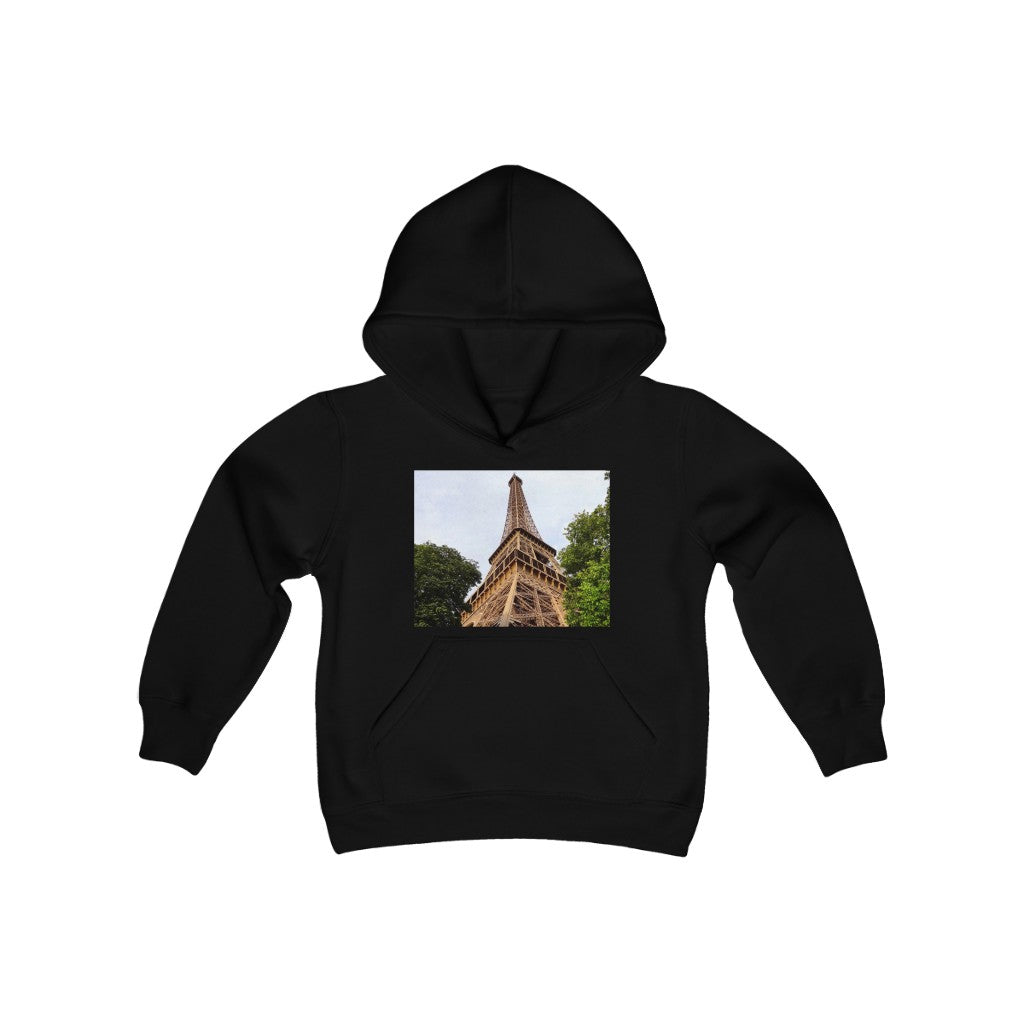 "Rising Heavenly"  - Youth Heavy Blend Hooded Sweatshirt - Fry1Productions