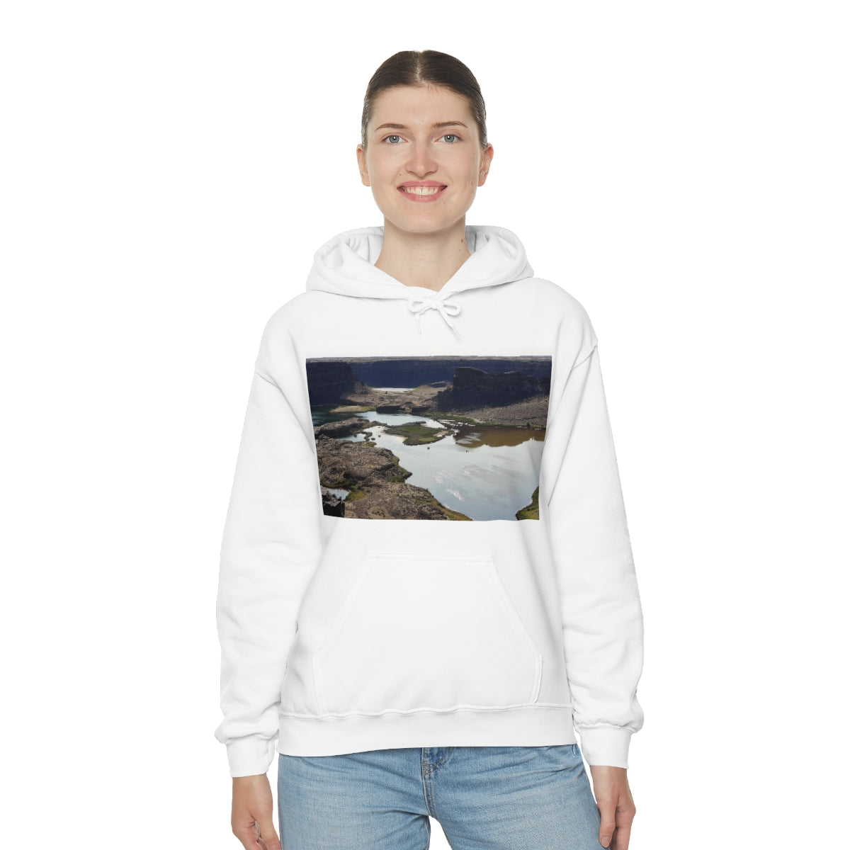 Reminisce of Ancient Thunder - Unisex Heavy Blend Hooded Sweatshirt - Fry1Productions