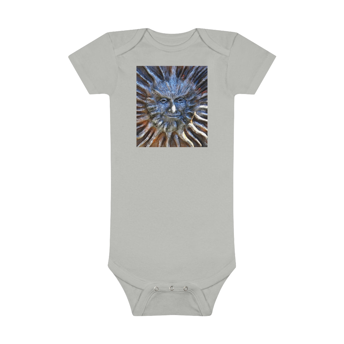 Sun God - Baby Short Sleeve Onesie - Fry1Productions
