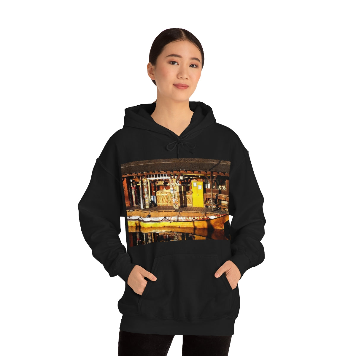 Q'il'bid Awe - Unisex Heavy Blend Hooded Sweatshirt - Fry1Productions