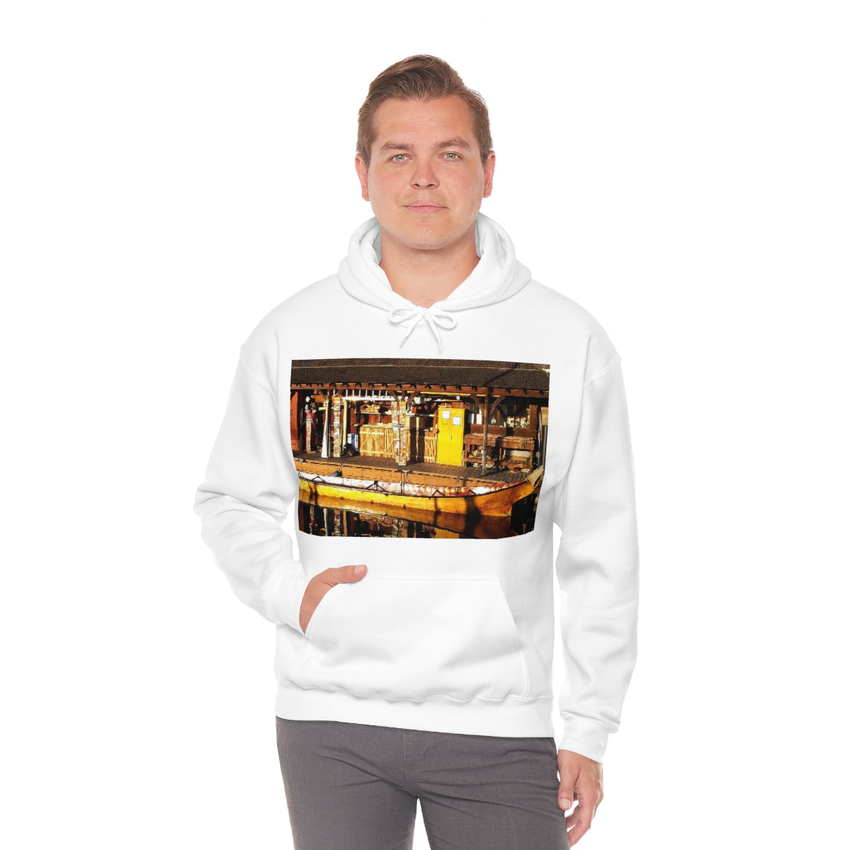 Q'il'bid Awe - Unisex Heavy Blend Hooded Sweatshirt - Fry1Productions