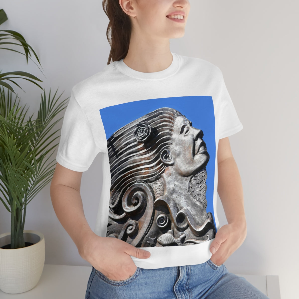 Nymph Beauty - Unisex Jersey Short Sleeve T-Shirt - Fry1Productions