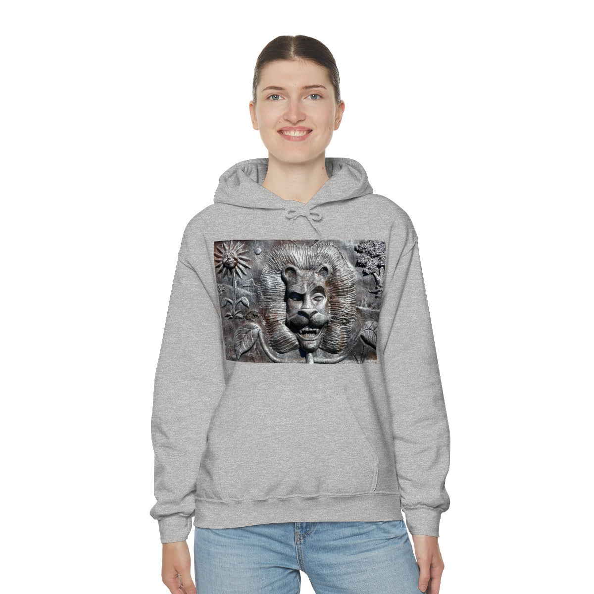 Lion's Friends Forever - Unisex Heavy Blend Hooded Sweatshirt - Fry1Productions