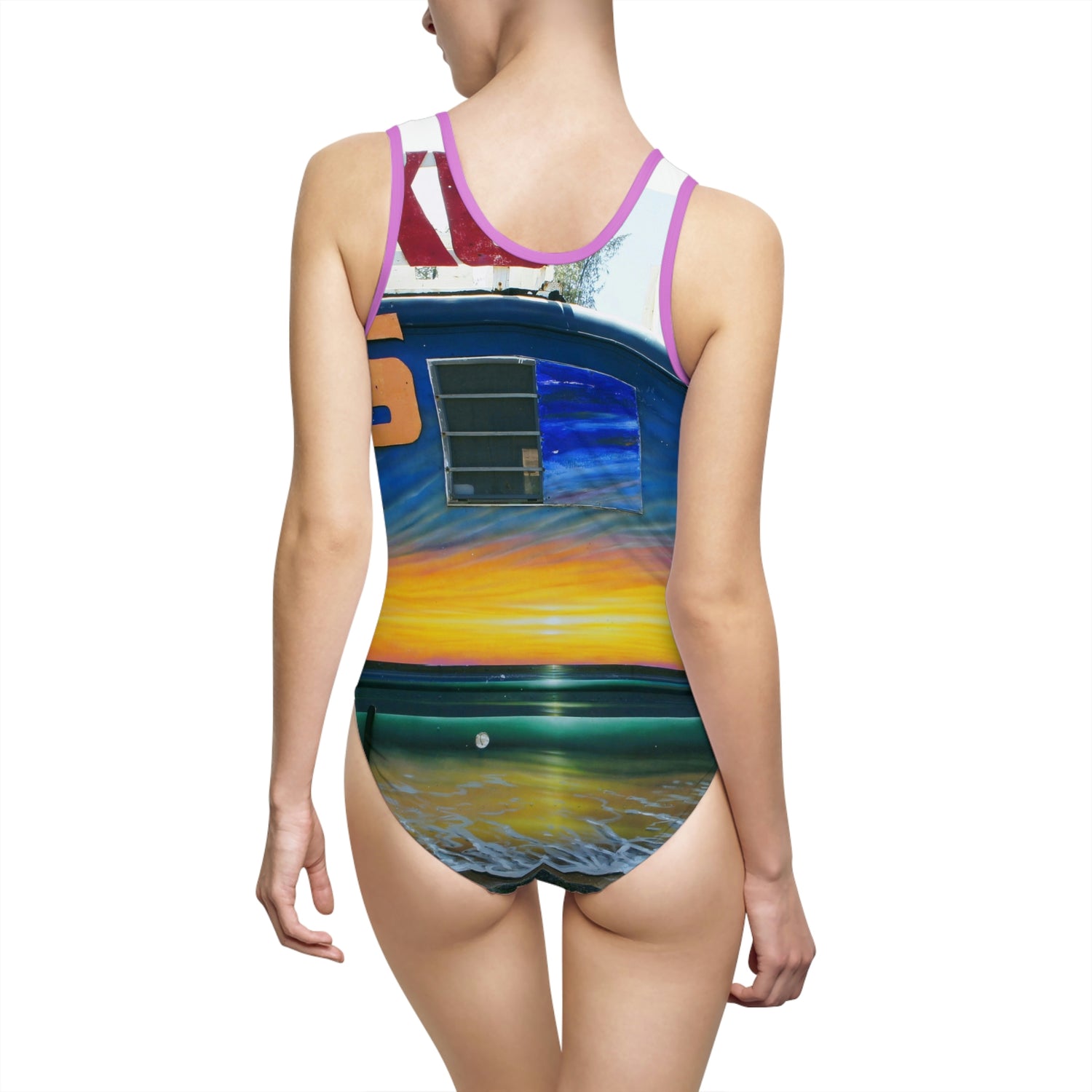 Fumis Aloha - Women's Classic One-Piece Swimsuit - Fry1Productions