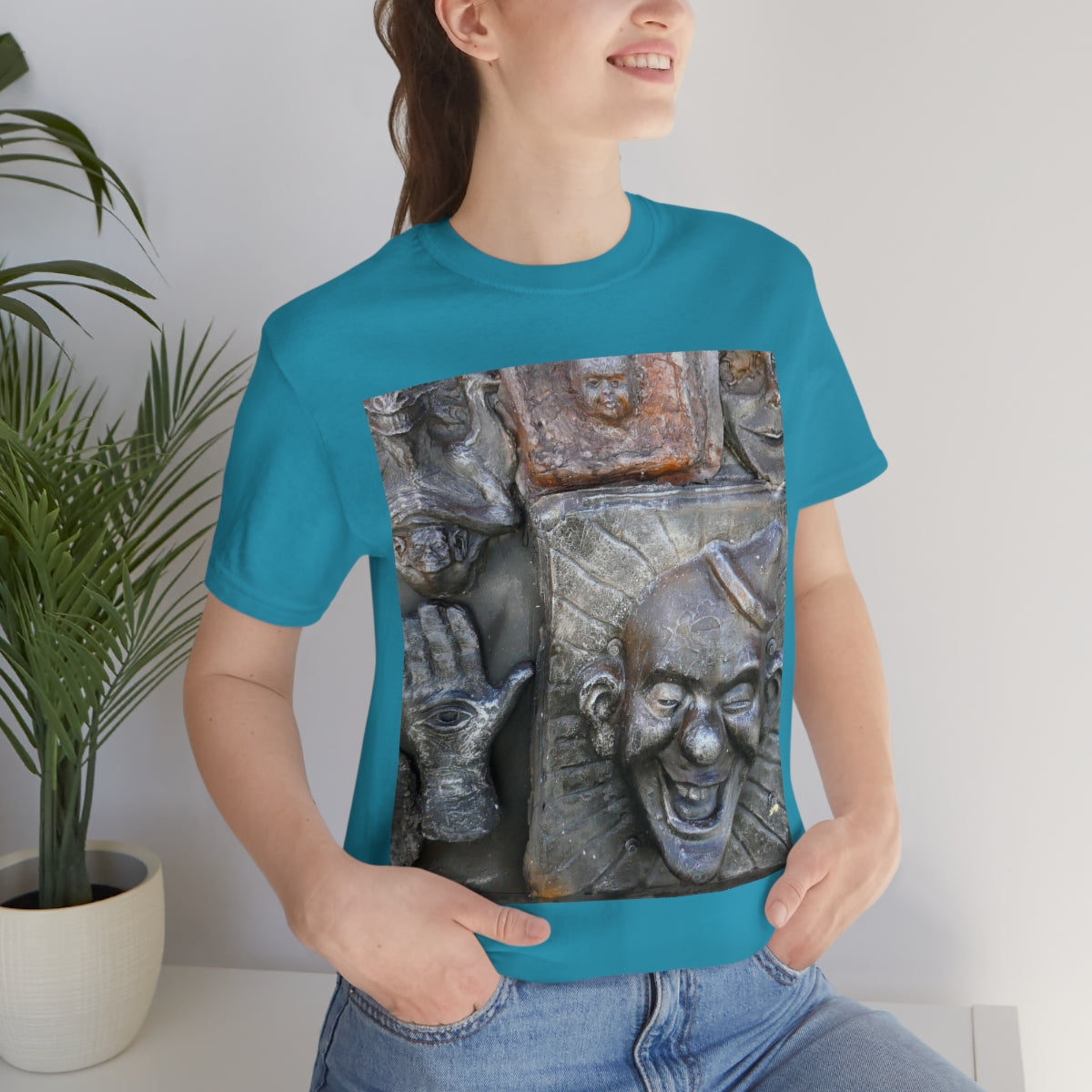 Cosmic Laughter - Unisex Jersey Short Sleeve T-Shirt - Fry1Productions