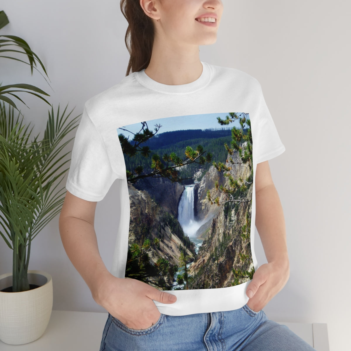 Yellowstone's Splendor - Unisex Jersey Short Sleeve T-Shirt - Fry1Productions