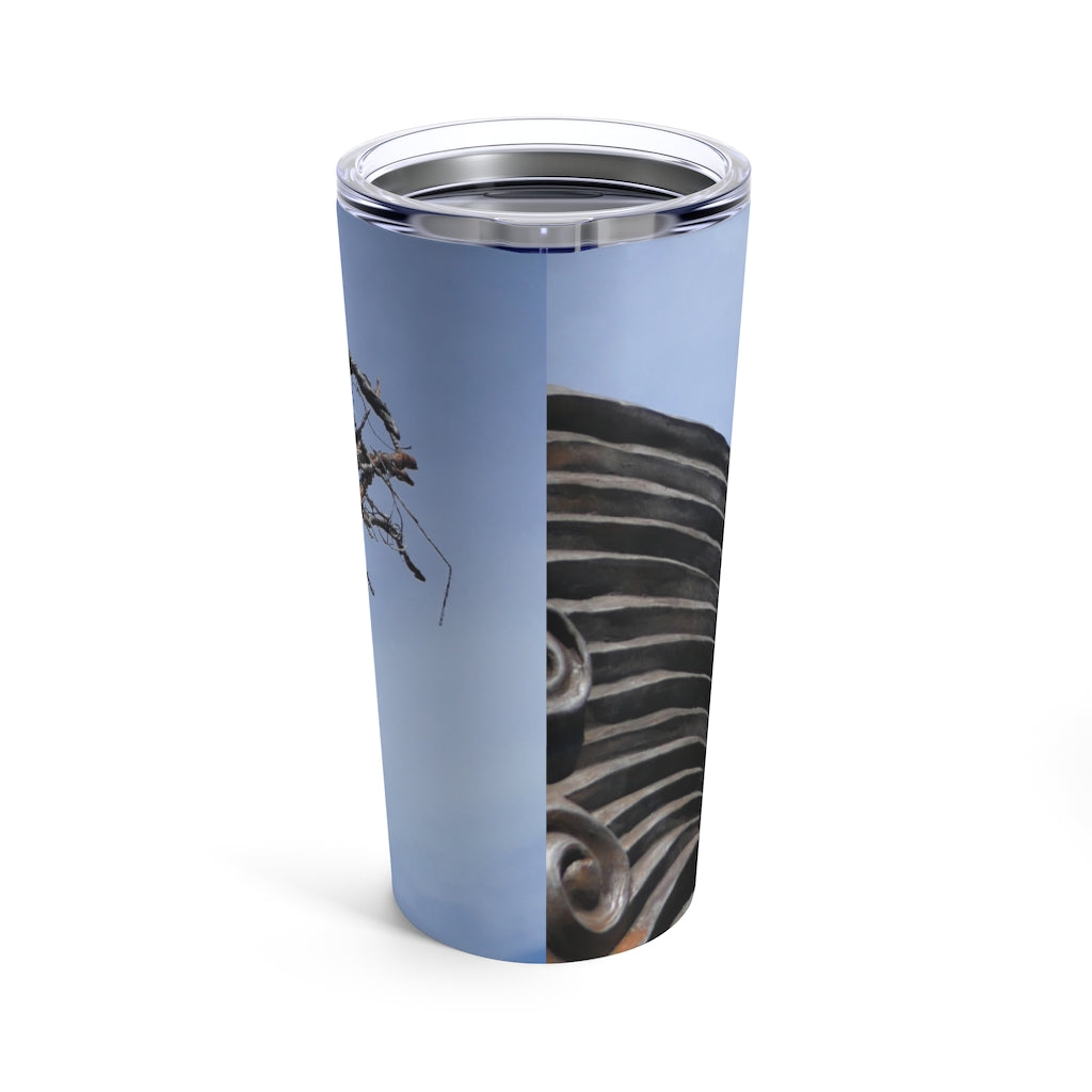 "Skull Warrior" - Stainless Steel Tumbler 20 oz - Fry1Productions