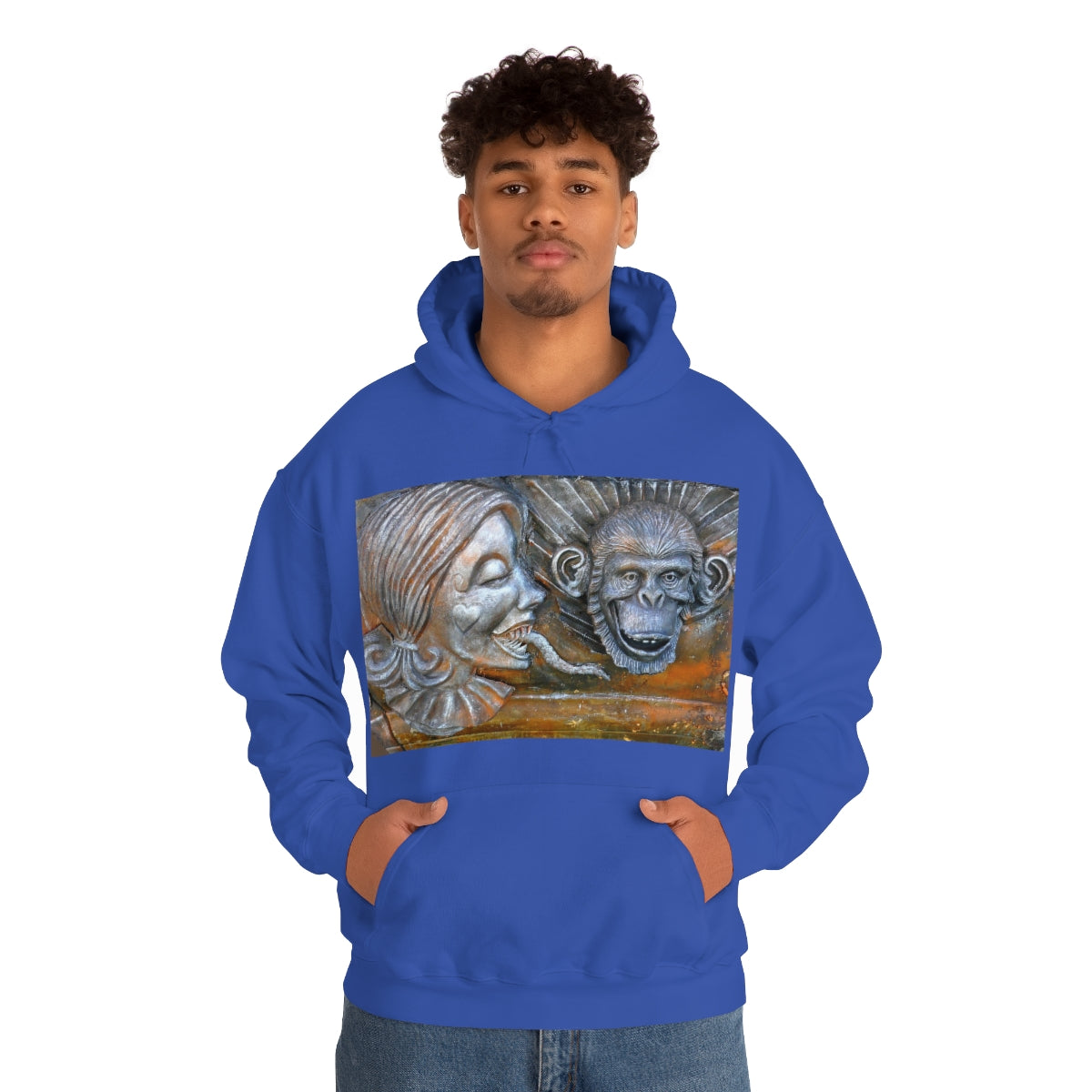 Snakily Speaking - Unisex Heavy Blend Hooded Sweatshirt - Fry1Productions