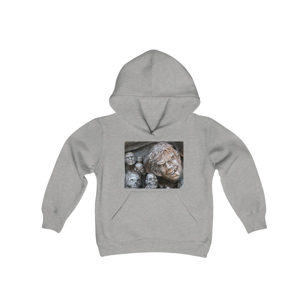"Waiting for the King" - Youth Heavy Blend Hooded Sweatshirt - Fry1Productions