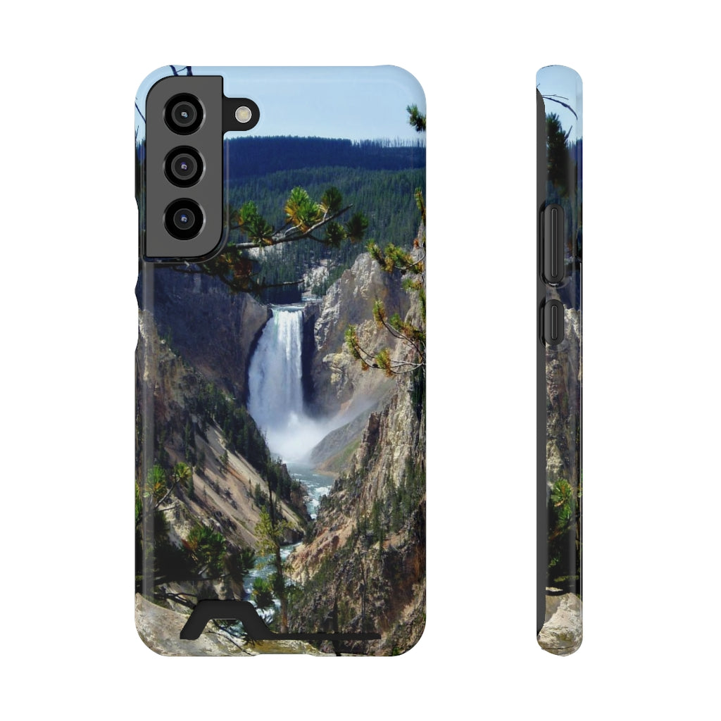 “Yellowstone's Splendor” - Galaxy S22 S21 & iPhone 13 Case With Card Holder - Fry1Productions