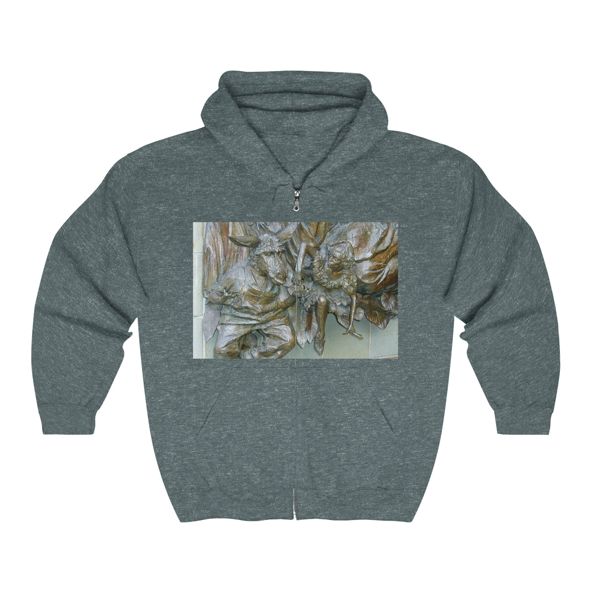 Flight Love - Unisex Heavy Blend Full Zip Hooded Sweatshirt - Fry1Productions