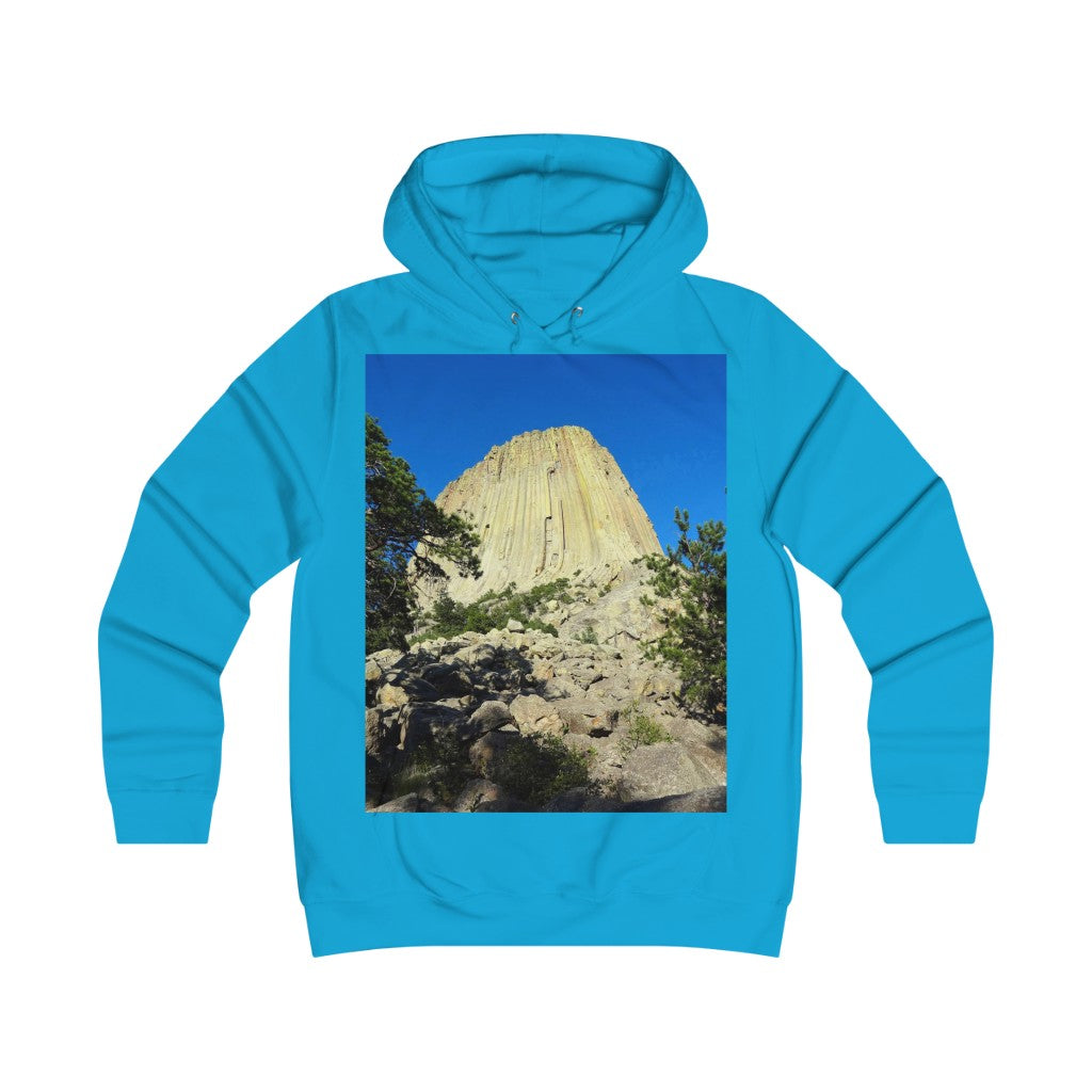 "Reaching Heaven" - Girlie College Hoodie - Fry1Productions