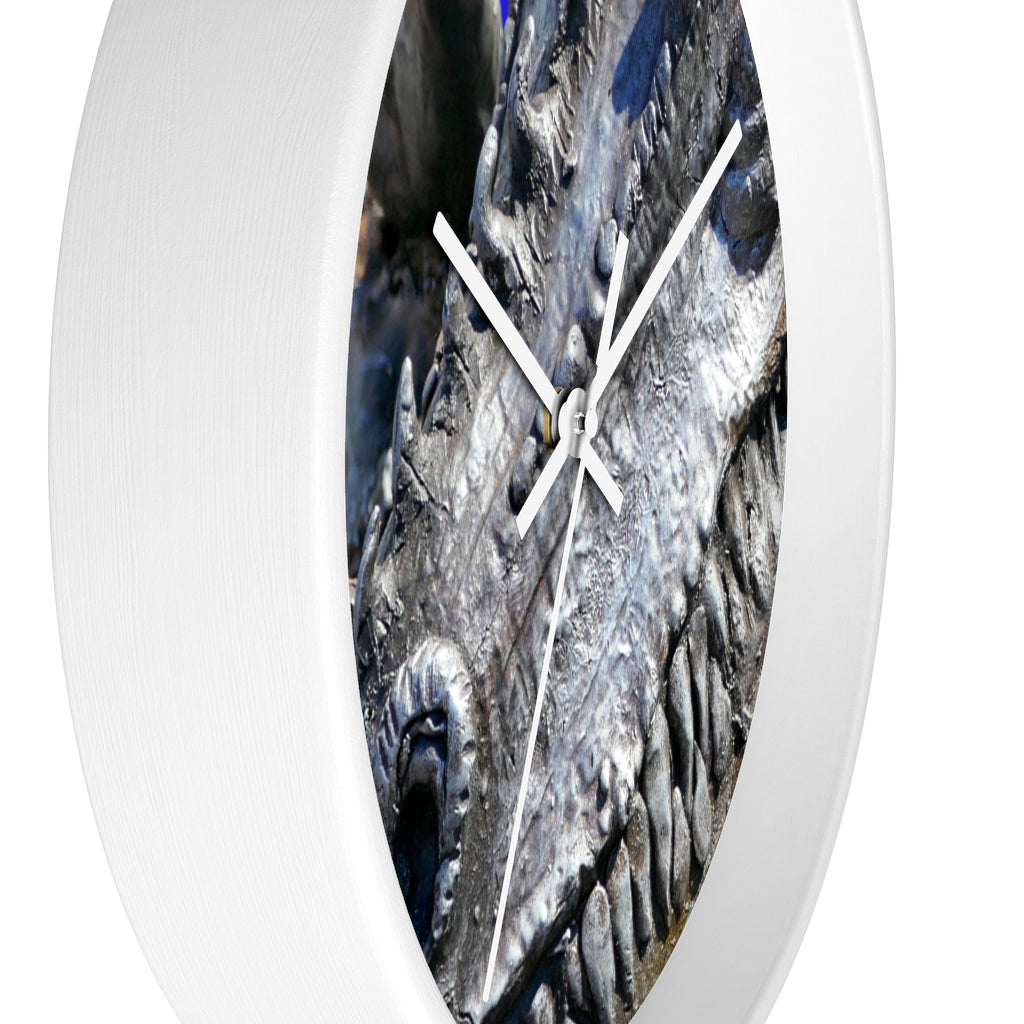 "Delectable Vision" - 10" Wooden Frame Wall Clock - Fry1Productions