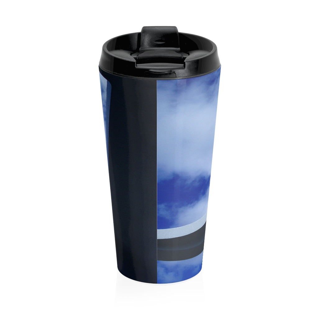 "In Solemn Remembrance"  - Stainless Steel Travel Mug 15 oz - Fry1Productions