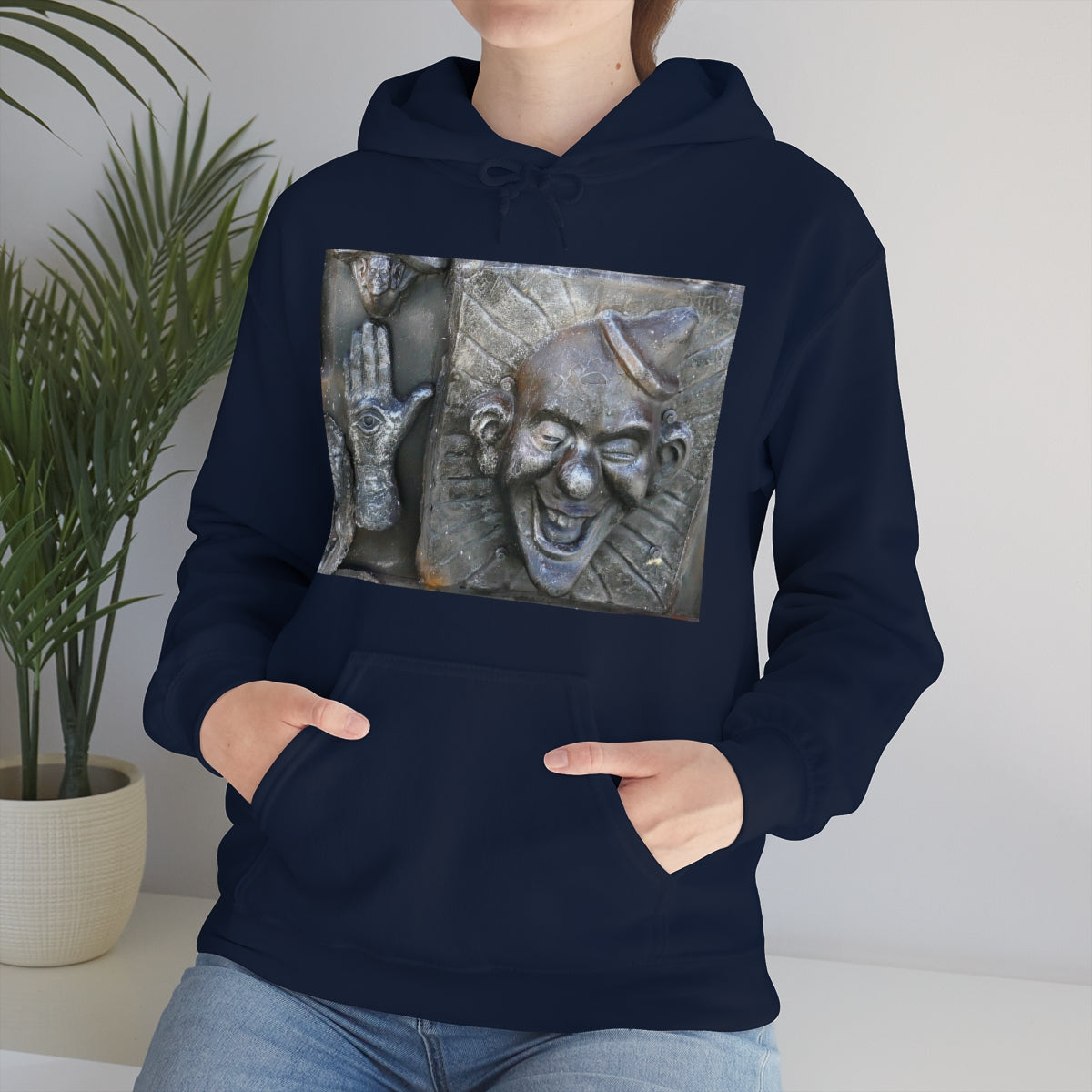 Cosmic Laughter - Unisex Heavy Blend Hooded Sweatshirt - Fry1Productions