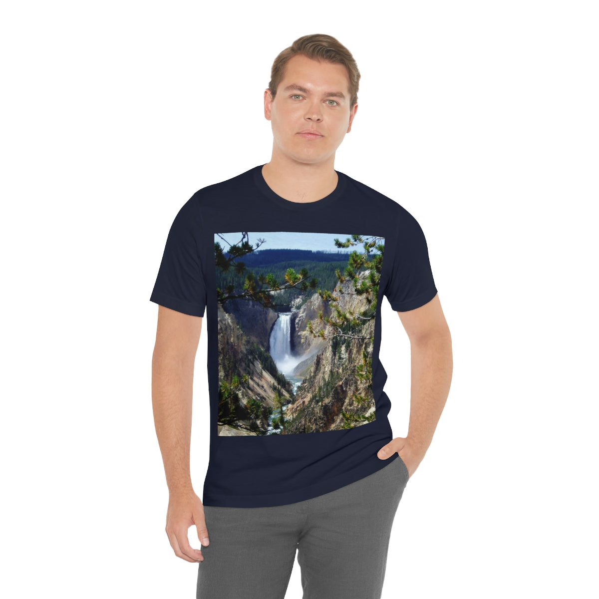 Yellowstone's Splendor - Unisex Jersey Short Sleeve T-Shirt - Fry1Productions