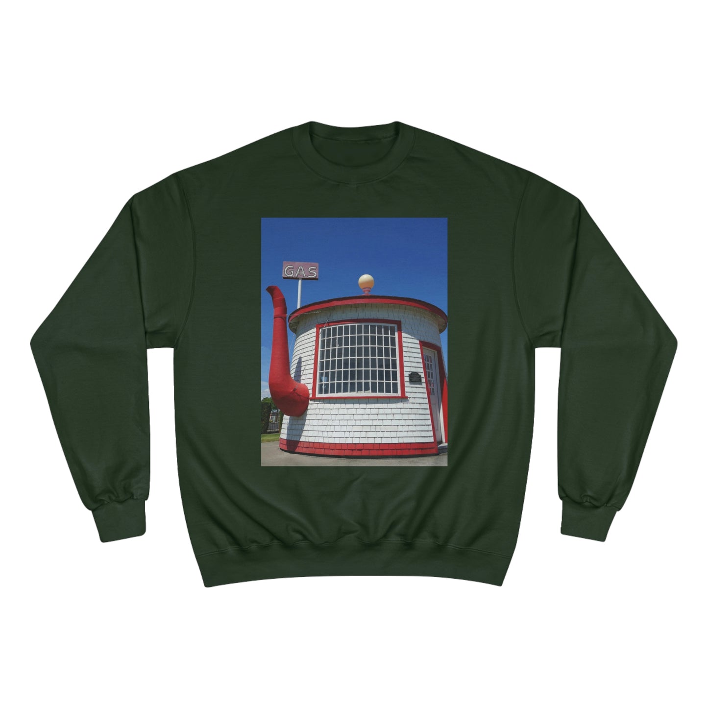 Historic Attraction Teapot Dome - Champion Sweatshirt - Fry1Productions