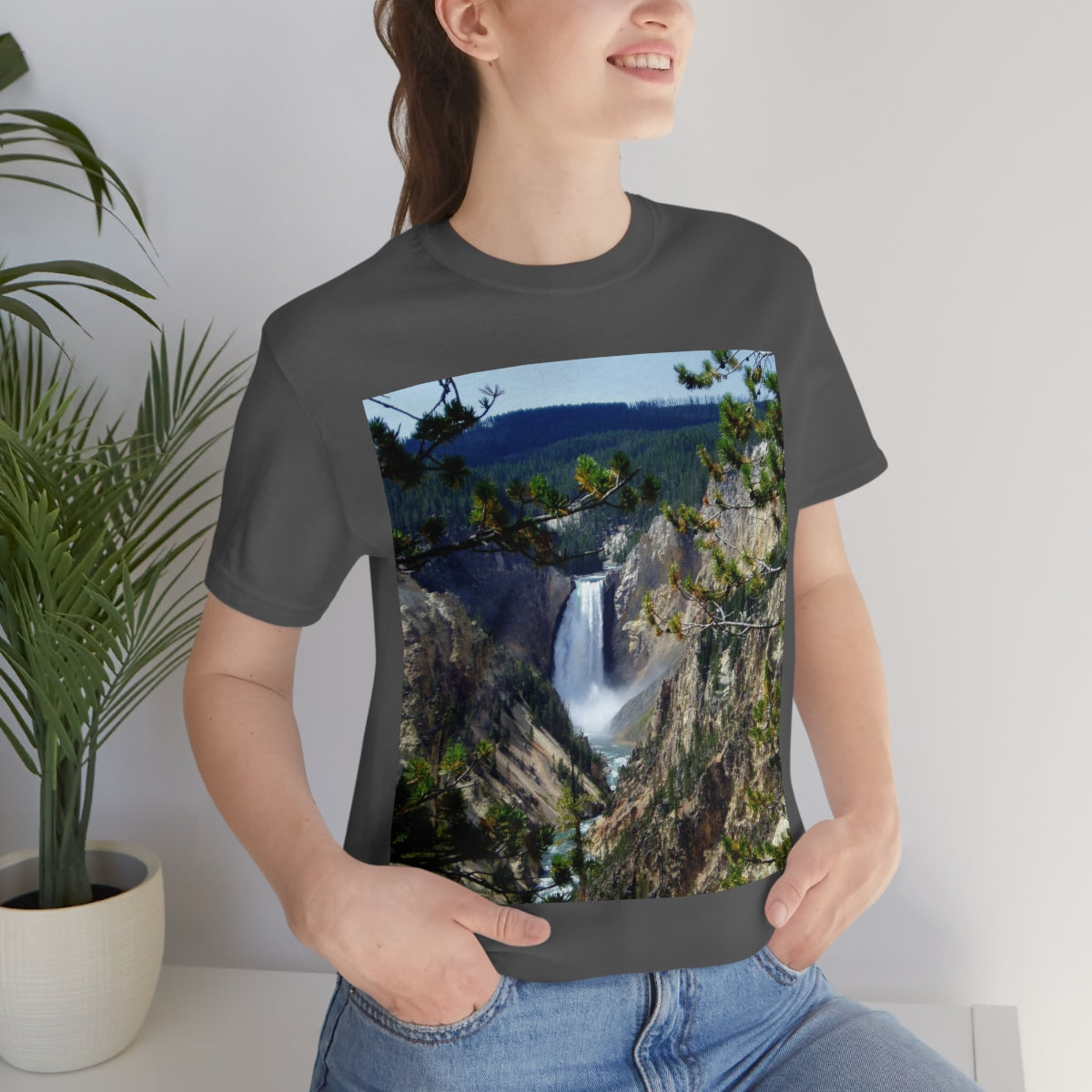 Yellowstone's Splendor - Unisex Jersey Short Sleeve T-Shirt - Fry1Productions